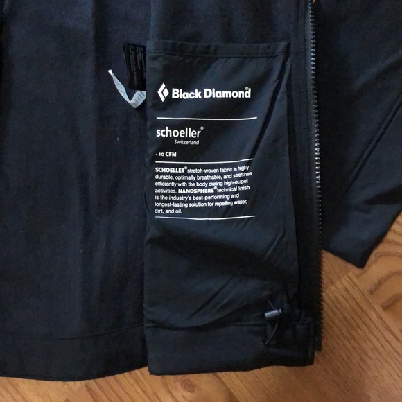 Black Diamond Schoeller Jacket. Small, BNWT - Picture 6 of 6